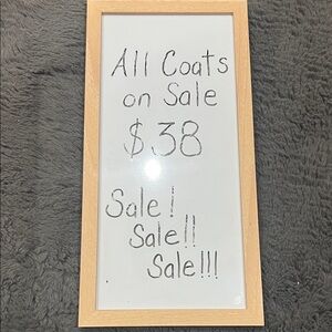 COATS, JACKETS and COATS